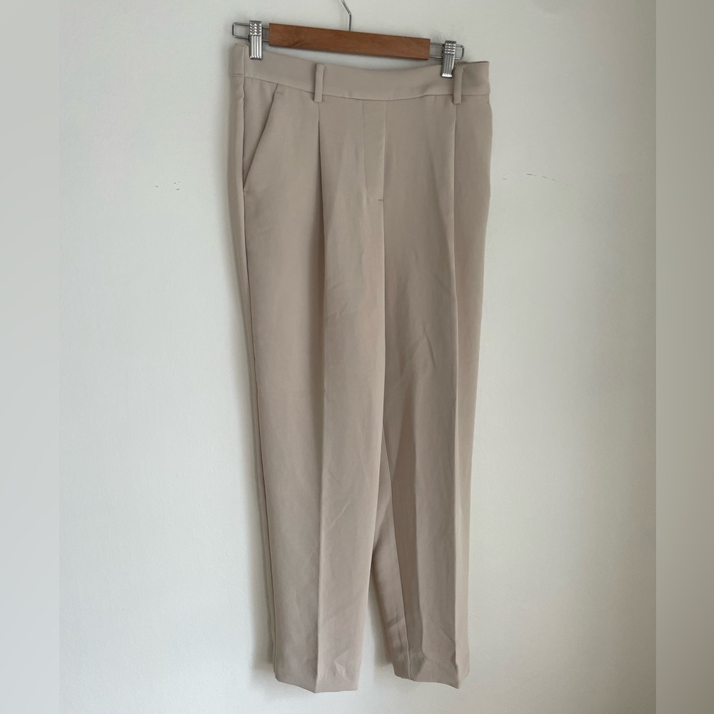 Loft new with tags pull on elastic beige pants